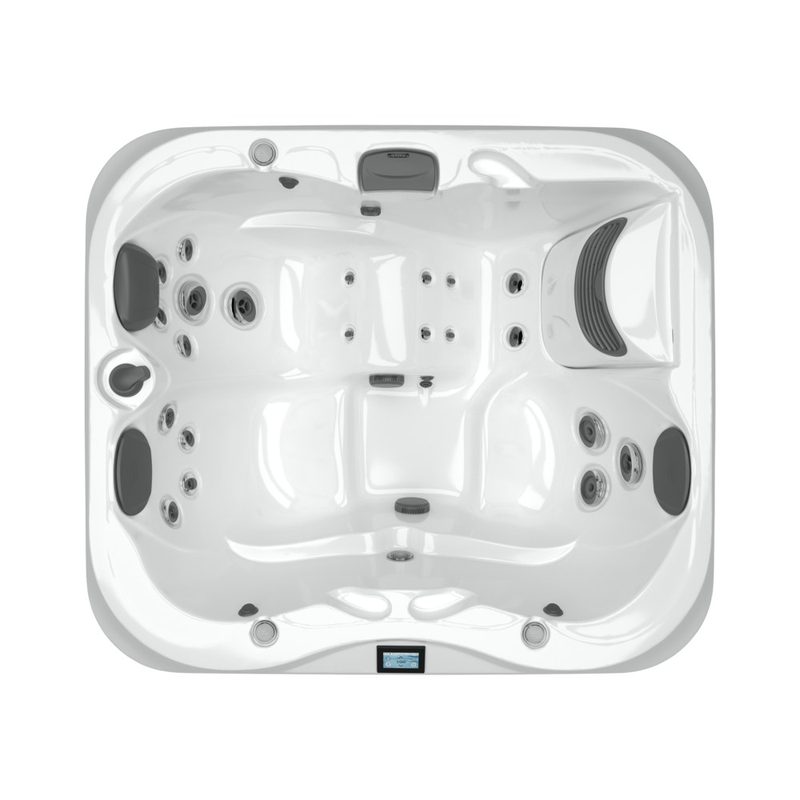 [ZA84XUNDM] Jacuzzi® J-315™ Hot Tub – Brushed Gray Cabinet