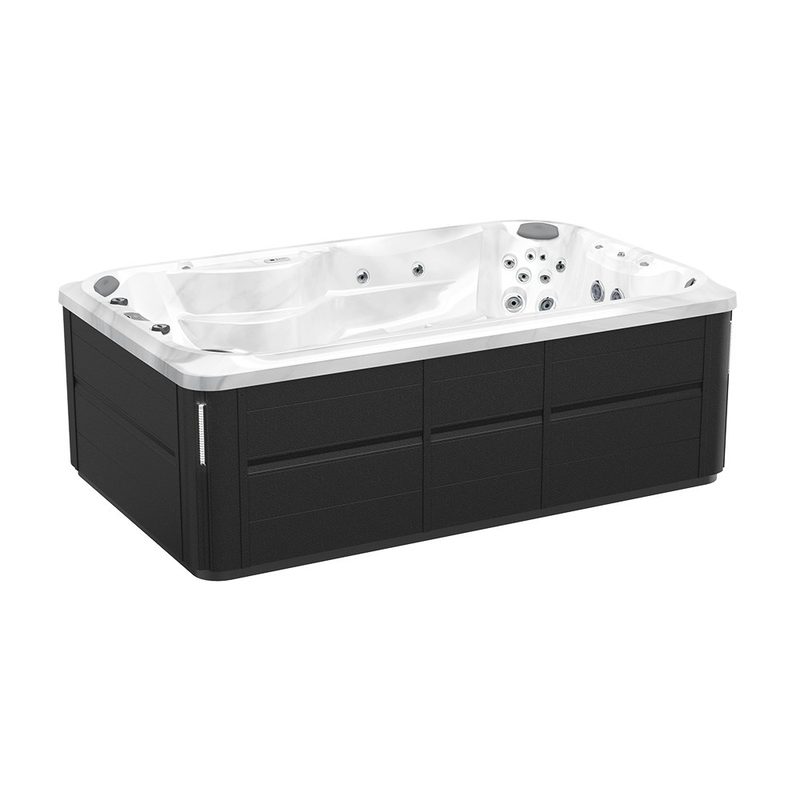 [J13PL-MY26] Jacuzzi® J-13™ PowerPlay® Swim Spa – Platinum Acrylic
